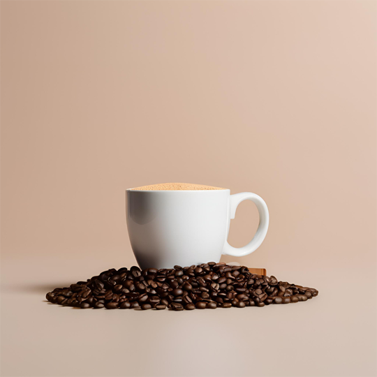 AI cup of coffee image